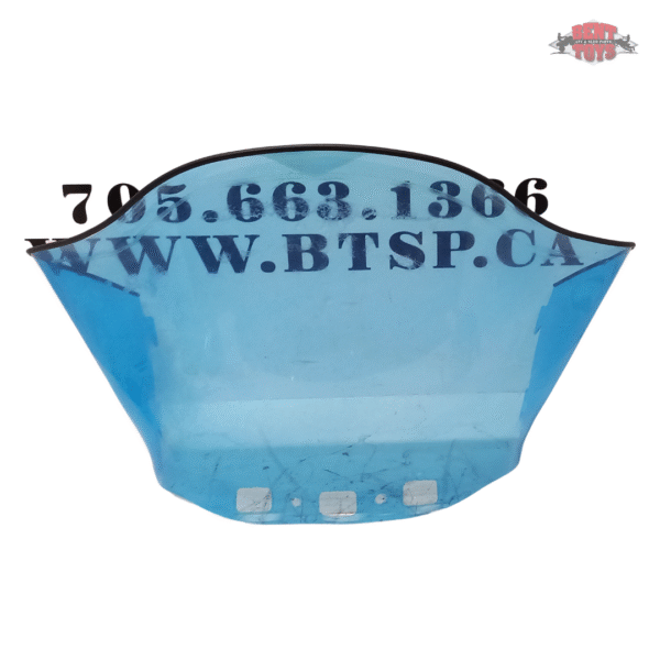 Blue motorcycle windshield with logoNew Kimpex Windshield For Ski Doo (1999-2012) #274882