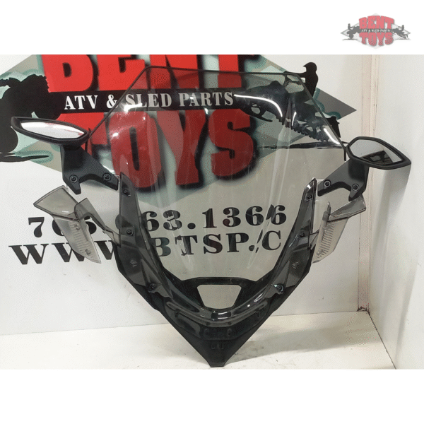 Windshield With Support For Ski Doo Snowmobile (2017-2026) #517306183