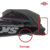Left Front Hood For Ski Doo 600-850-900 Snowmobile (2020-2026) (Black) #517307310
