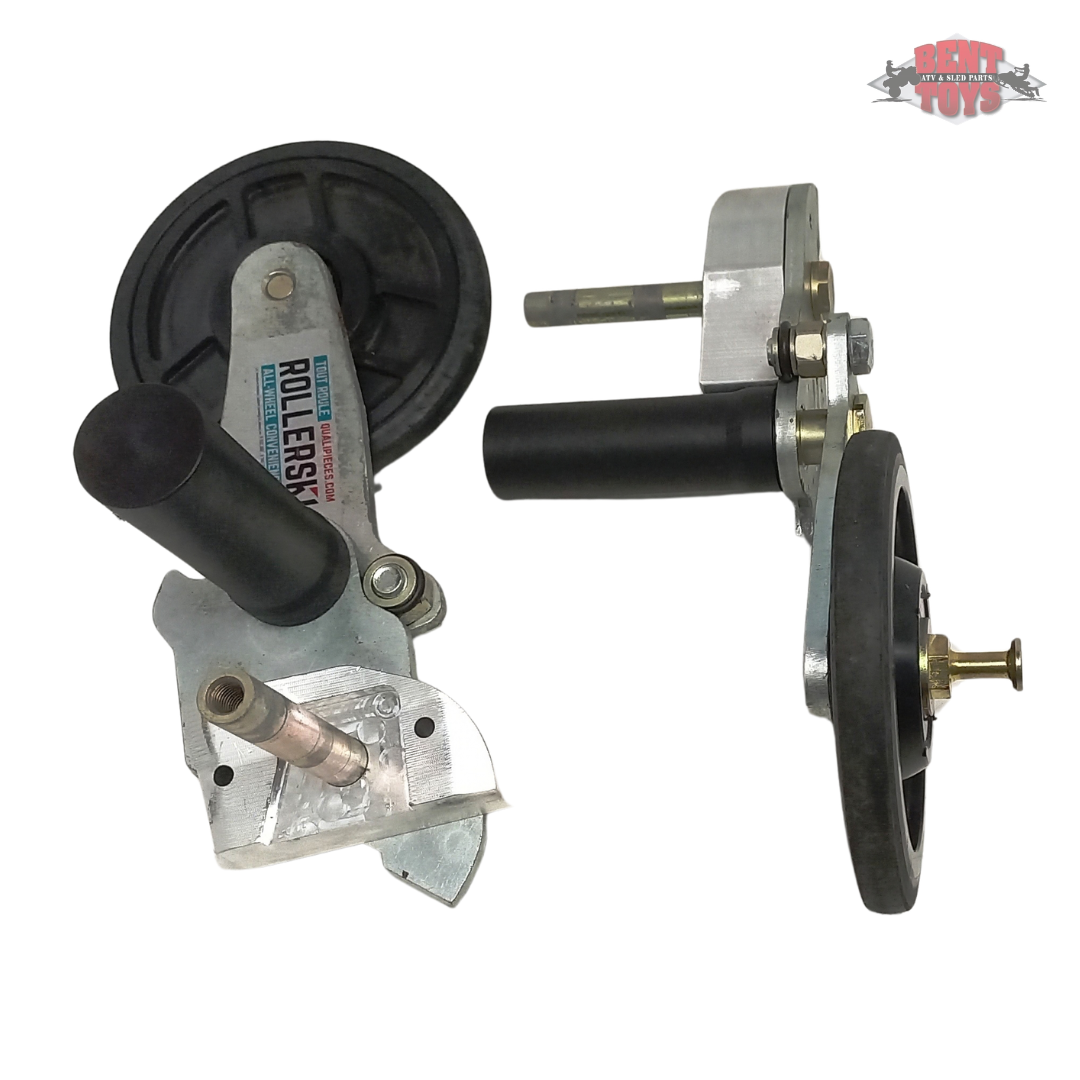Roller Ski Wheels For Ski Doo Pilot 7.4 #B-2007