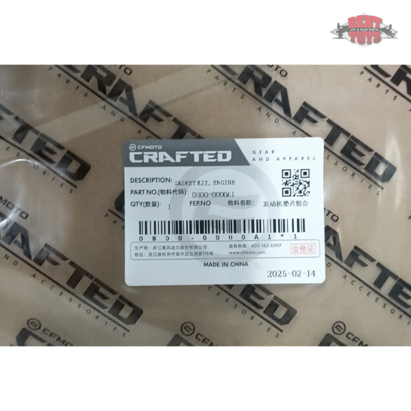Engine Gasket Kit For CF Moto 800 ATVs-UTVs (2013-2022) #0800-0000A1