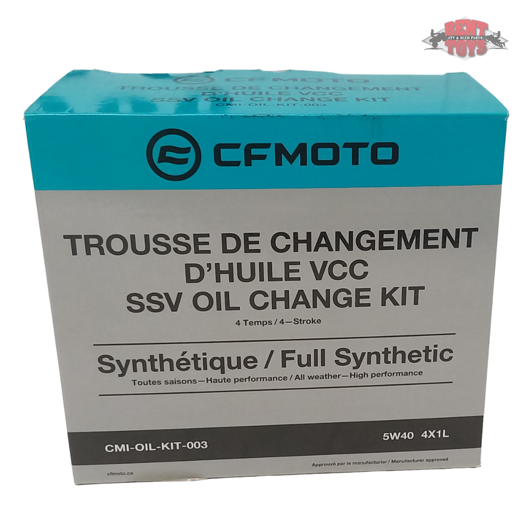 Synthetic Oil Change Kit For CF Moto UTVs #CMI-OIL-KIT-003